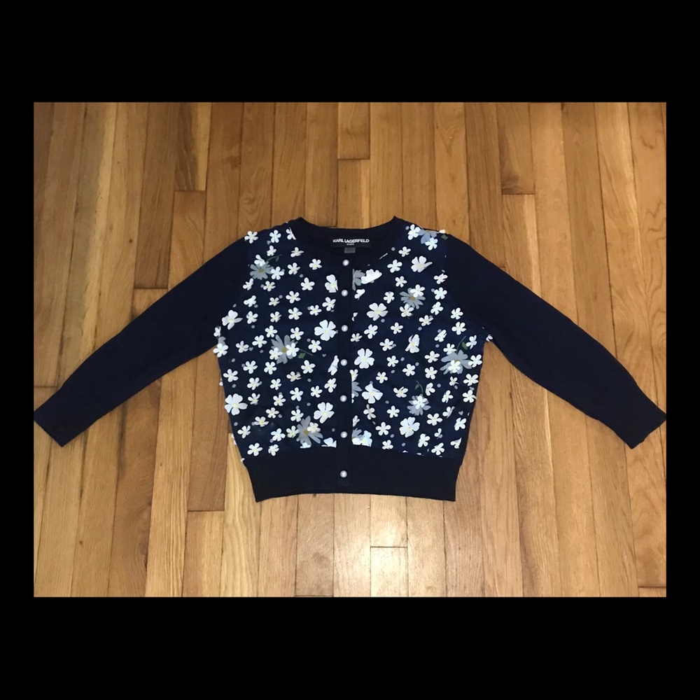 Karl Lagerfeld Paris Knit Topper